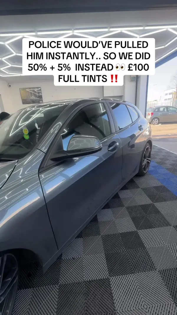50% fronts + 5% rears — the cleaner setup