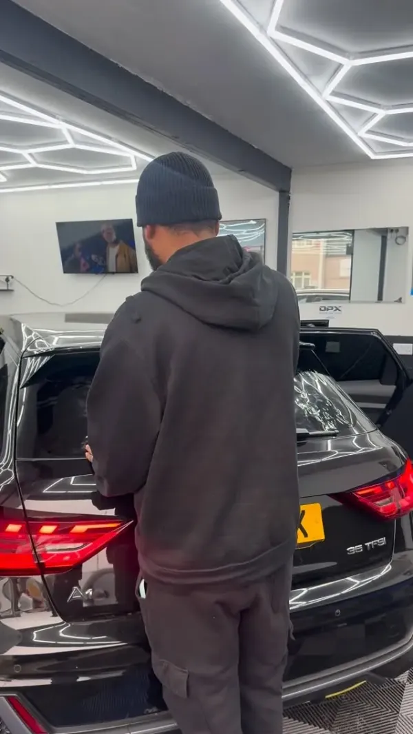 Audi A4 — interior detail breakdown