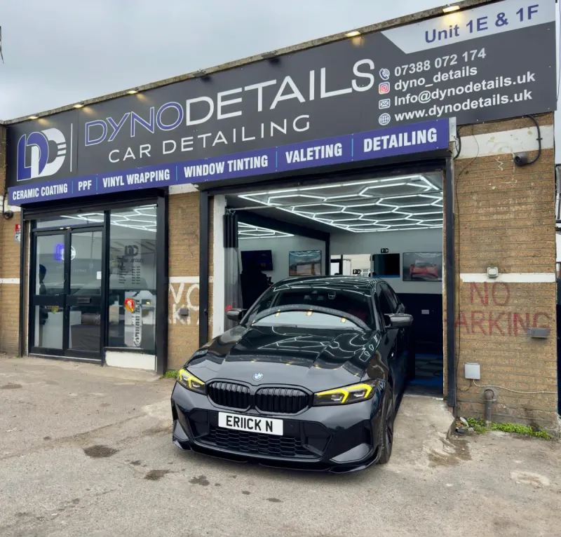 Inside the Dyno Details studio in Dagenham