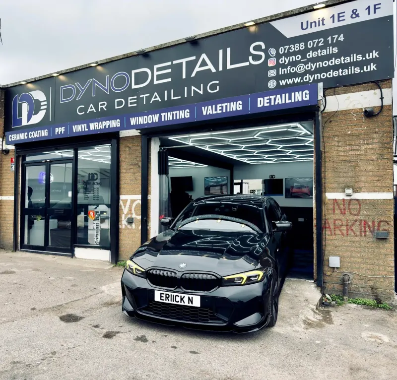 Dyno Details window tinting studio in Dagenham